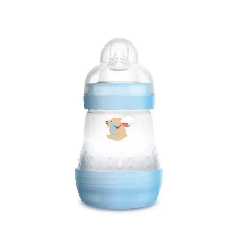 Mam Baby fľaša Easy Start proti kolike, jasne modrá, 160 ml