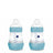 Mam Baby Fľaša Easy Start proti kolike, matná modrá, 2 × 160 ml 