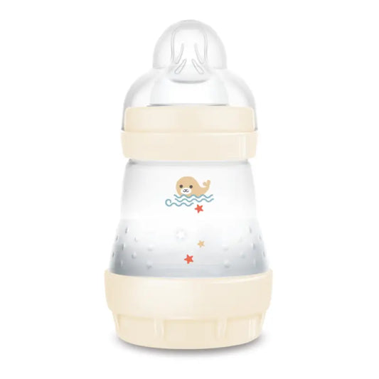 Mam Baby fľaša Easy Start proti kolike, neutrálna, lesklá, 160 ml 