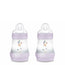 Mam Baby Fľaša Easy Start proti kolike, matná ružová, 2 × 160 ml 