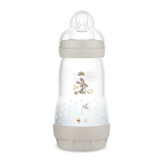 Mam Baby Bottle Anti-Colic Matt Neutral, 260 ml