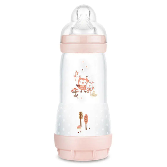 Mam Baby Bottle Anti-Colic Matt Pink, 320 ml