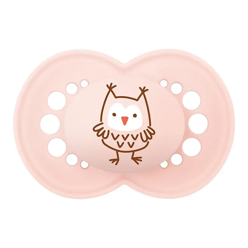 Mam Pacifier Original 16+ Silicone Matt Pink, 2 units