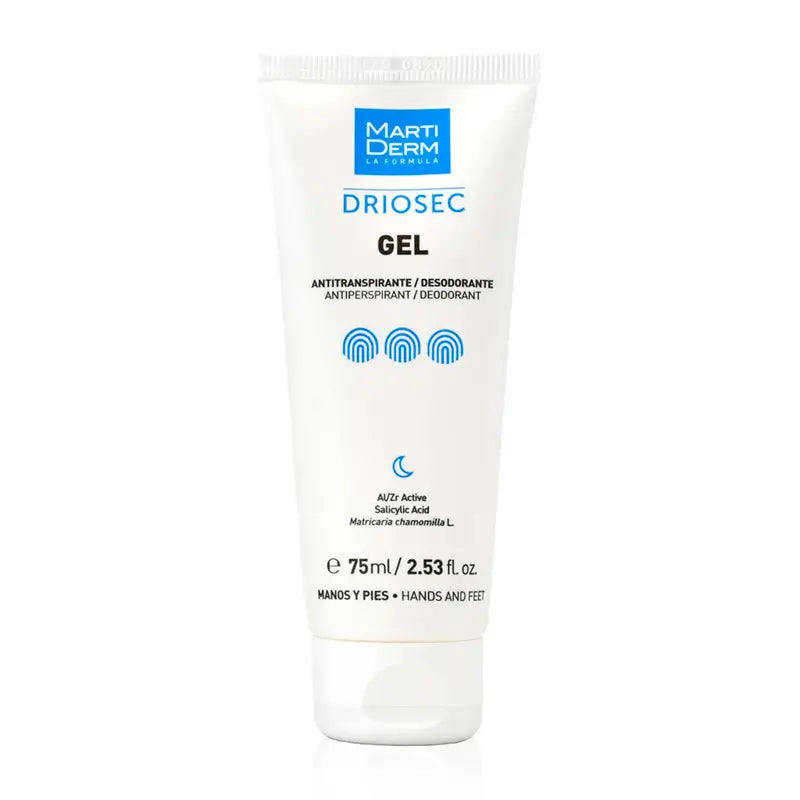 Martiderm Driosec gél na ruky a nohy 75 ml
