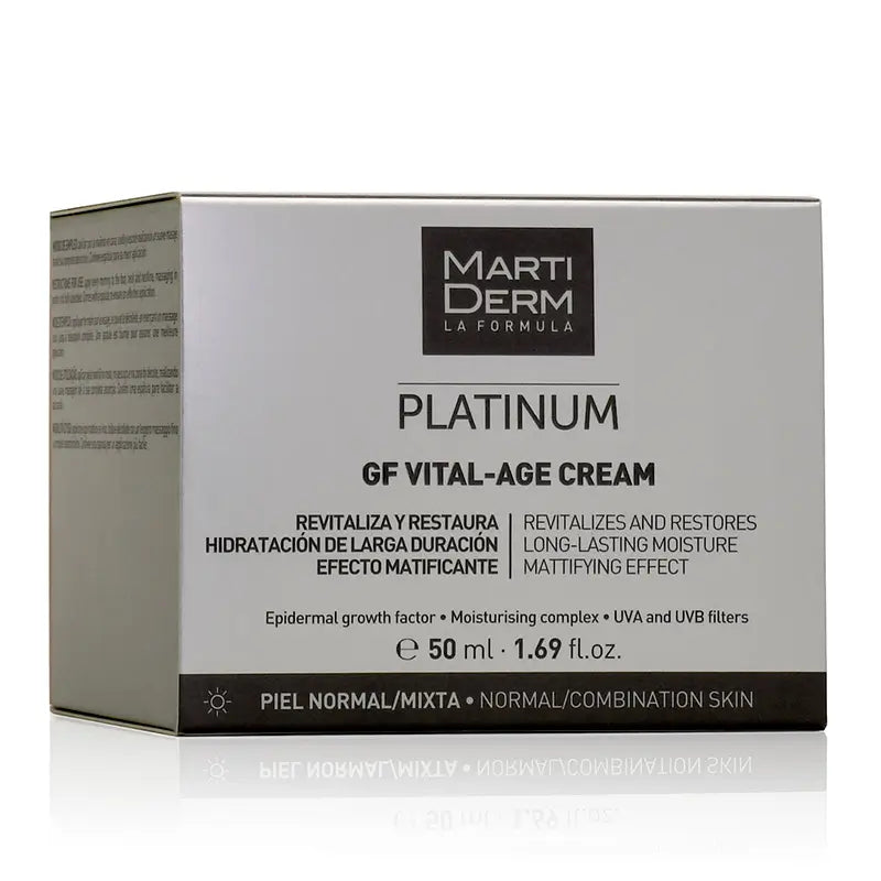 Martiderm Platinum Gf Vital-Age krém pre normálnu a zmiešanú pleť 50 ml