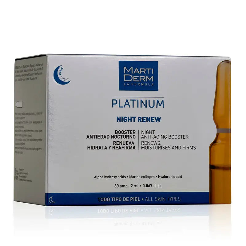 Martiderm Platinum Night Renew 30 ampuliek