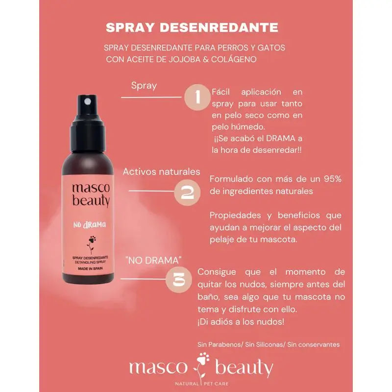 Masco Beauty Spray na rozčesávanie vlasov No Drama, 100 ml