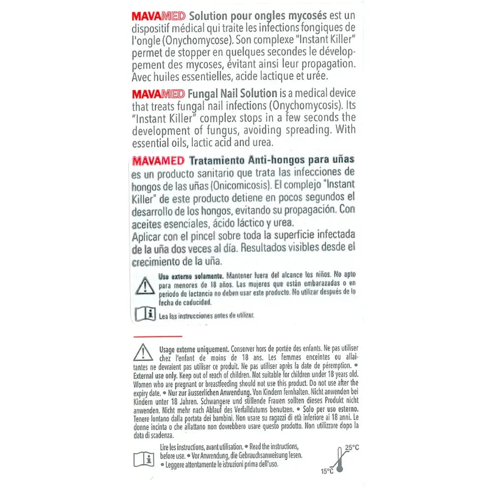 Mavala Mavamed Ošetrenie proti plesniam na nechty 5 ml