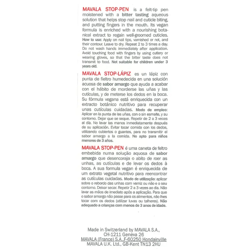 Mavala Stop ceruzka 4,4 ml