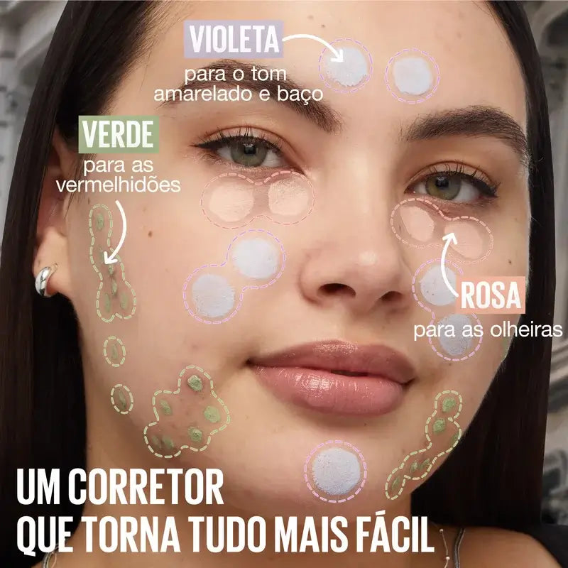 Maybelline Korektor v tyčinke – tmavo ružový