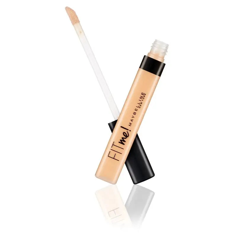 Maybelline New York Korektor na tmavé kruhy pod očami a nedokonalosti Fit Me, odtieň 30 Café, prirodzený vzhľad, pre stredne tmavú pleť, 6,8 ml
