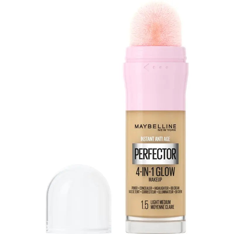 Maybelline New York Instant Perfector Glow – rozjasňujúci korektor 4 v 1. Odtieň 1.5 Light Medium
