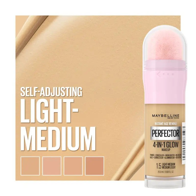 Maybelline New York Instant Perfector Glow – rozjasňujúci korektor 4 v 1. Odtieň 1.5 Light Medium