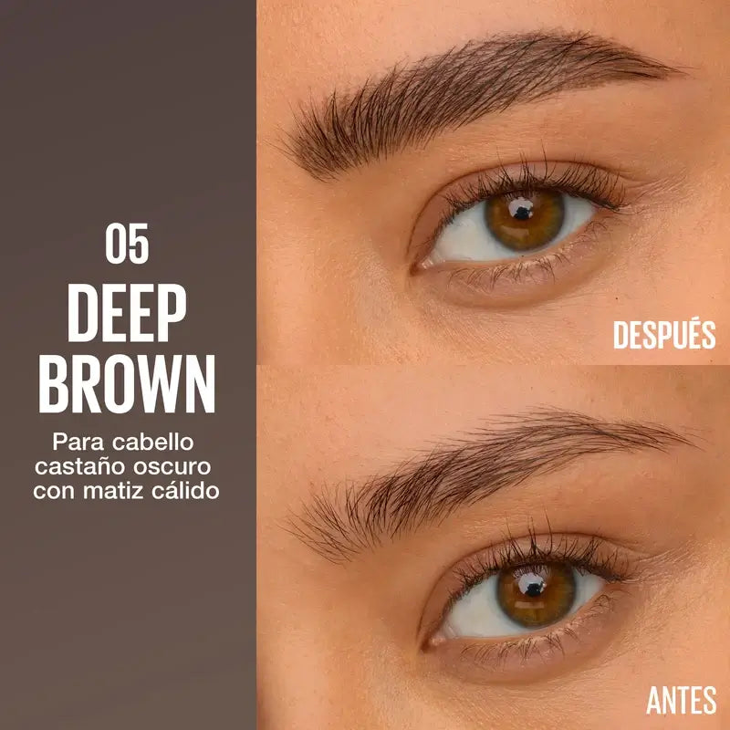 Maybelline New York Brow Insert ceruzka na obočie, tmavohnedá, 1,25 ml
