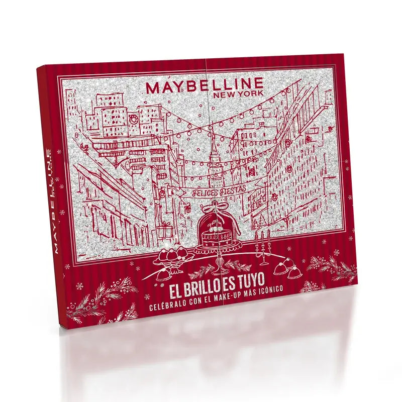 Adventný kalendár Maybelline, 12 produktov