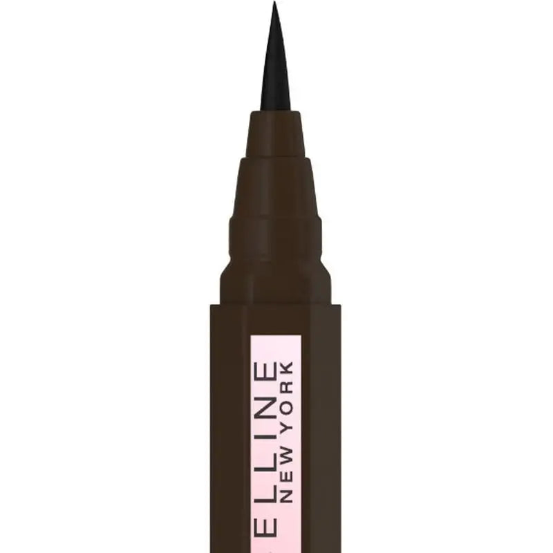Maybelline New York Hypereasy tekutá očná linka v pere, hnedá farba 810 Pitch Brown