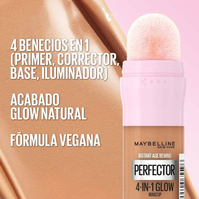 Maybelline New York Instant Perfector Glow 4 v 1, rozjasňovač, ktorý môžete používať podľa vlastnej voľby, odtieň 00 Fair Light