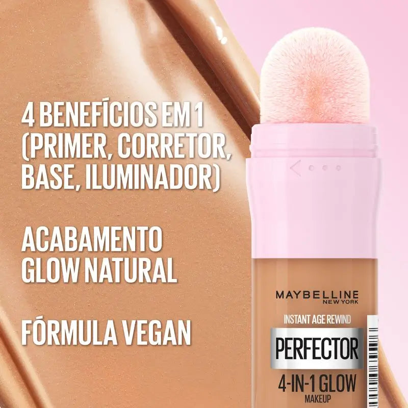 Maybelline New York Instant Perfector Glow 4 v 1, rozjasňovač, ktorý môžete používať podľa vlastnej voľby, odtieň 00 Fair Light