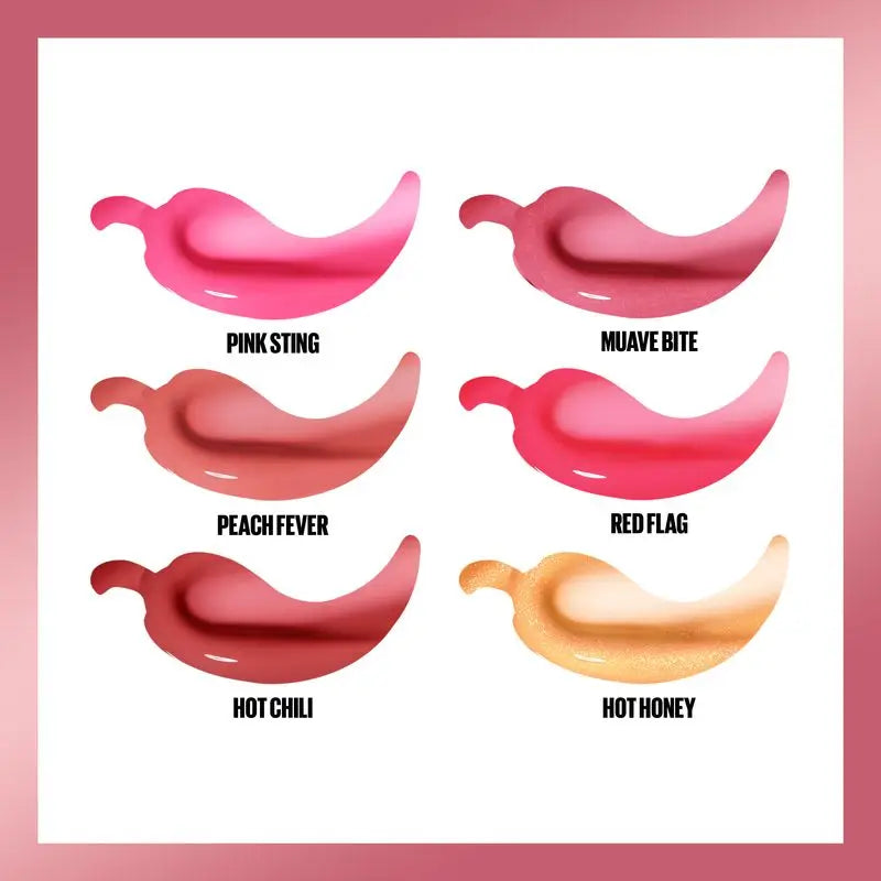 Maybelline New York Lifter Plump s chilli papričkou a kyselinou hyalurónovou, odtieň 006 Red Flag