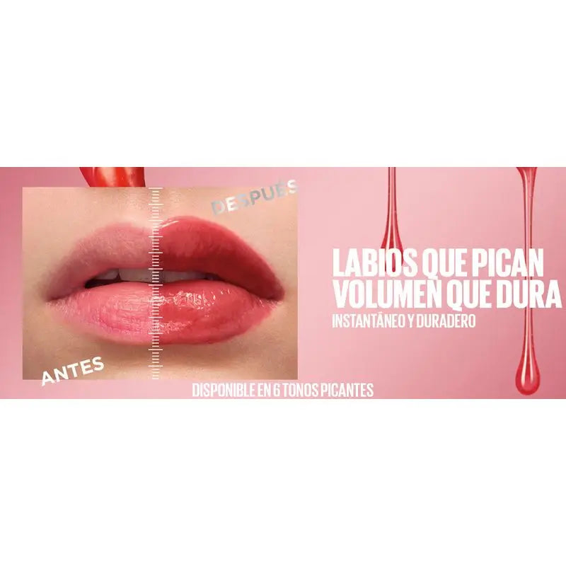 Maybelline New York Lifter Plump s chilli papričkou a kyselinou hyalurónovou, odtieň 006 Red Flag