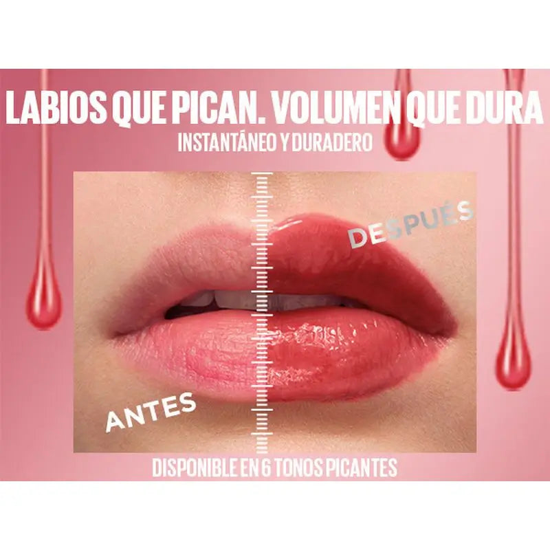 Maybelline New York Lifter Plump s chilli papričkou a kyselinou hyalurónovou, odtieň 006 Red Flag