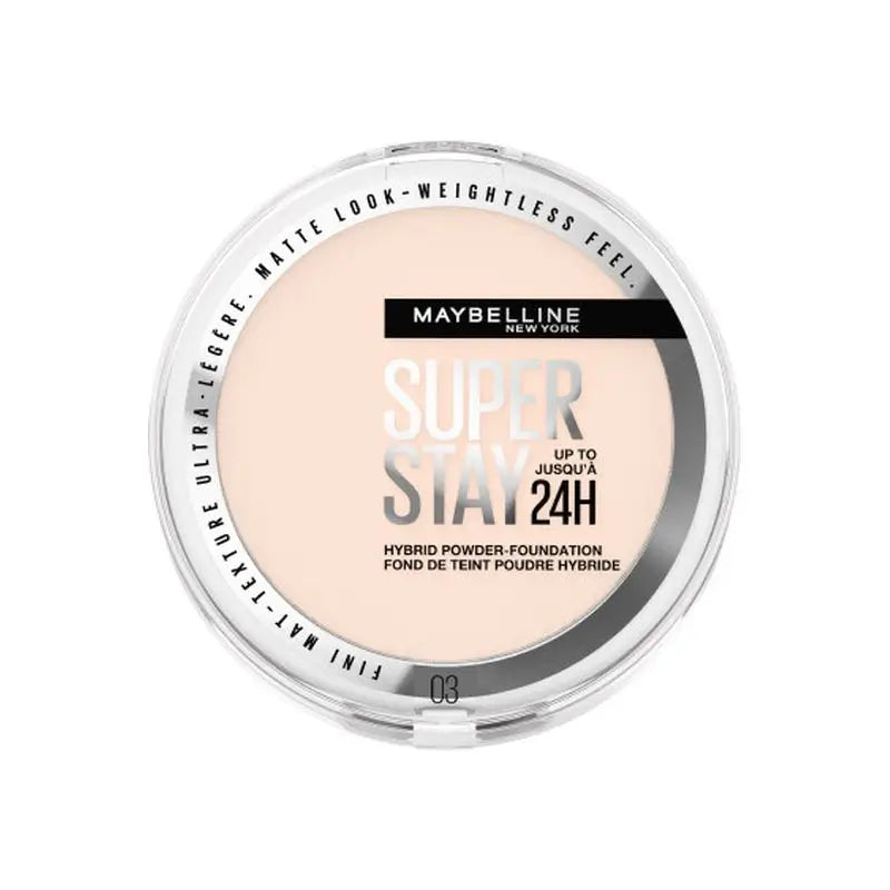 Maybelline New York Superstay Hybrid 24H púderový podkladový krém, odtieň 03