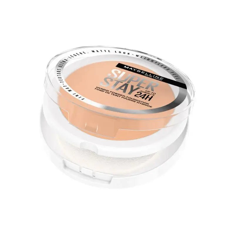 Maybelline New York Superstay Hybrid 24H púderový podklad pod make-up, super krycie, super ľahký, až 24 hodín, odtieň 21