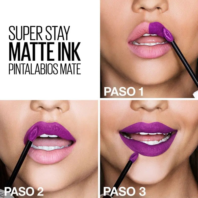Maybelline New York Superstay Matte Ink, tekutá rúž, odtieň 340 Exhilarator