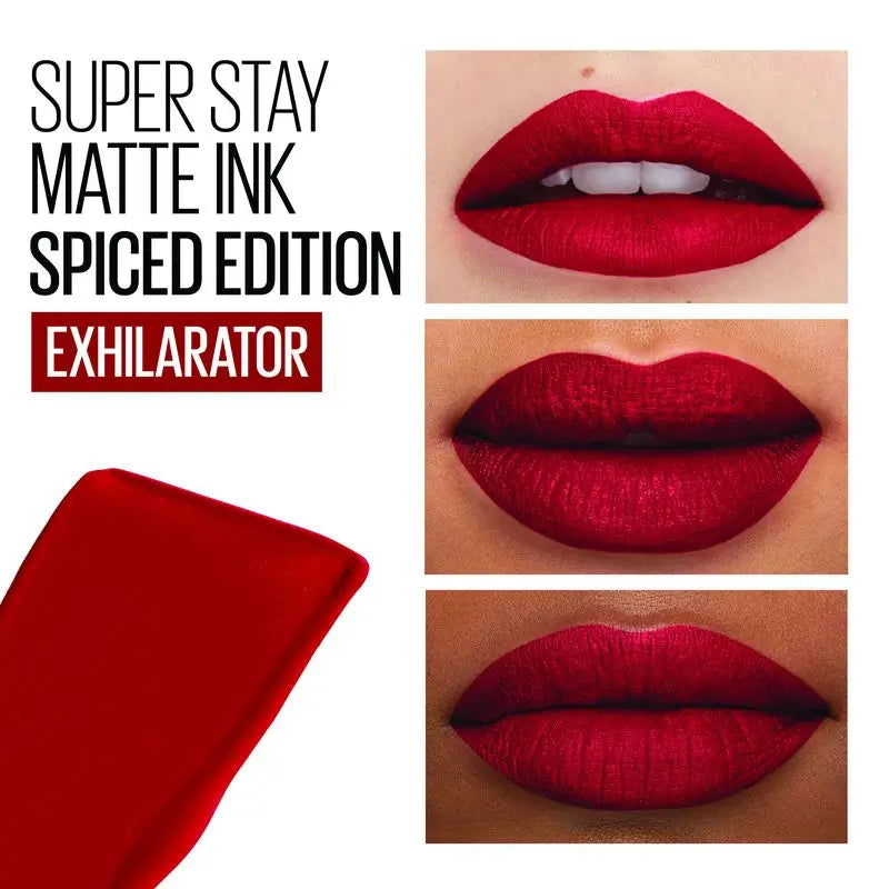 Maybelline New York Superstay Matte Ink, tekutá rúž, odtieň 340 Exhilarator