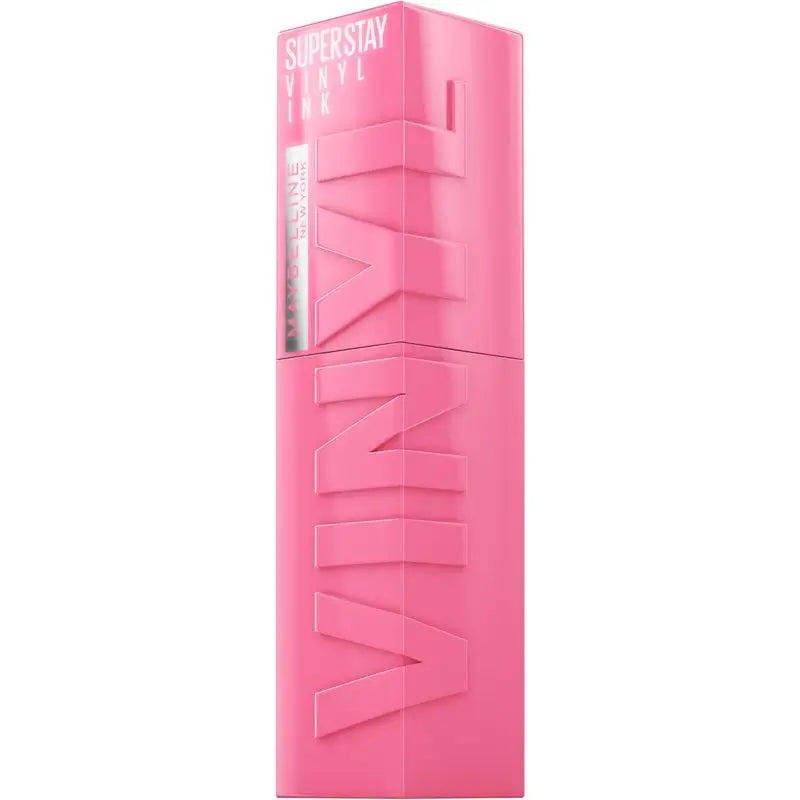 Maybelline New York Superstay Vinyl Ink – rúž s vinylovým efektom a dlhotrvajúcim účinkom až 16 hodín, odtieň 155 UPBEAT