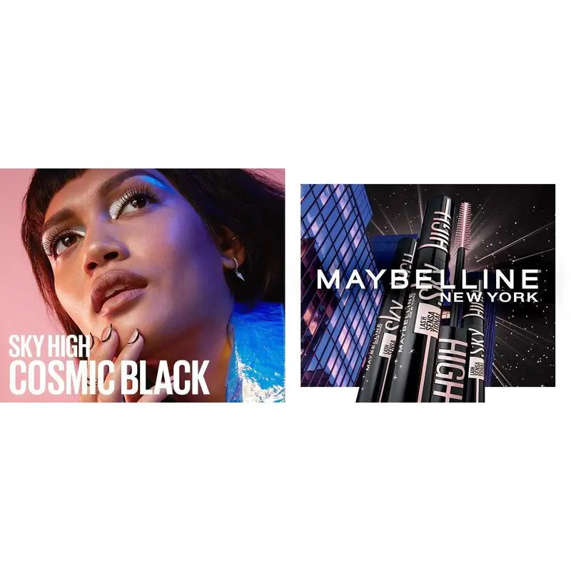 Maybelline New York Lash Sensational Sky High Cosmic: Riasenka, dĺžka a objem, ultra čierna