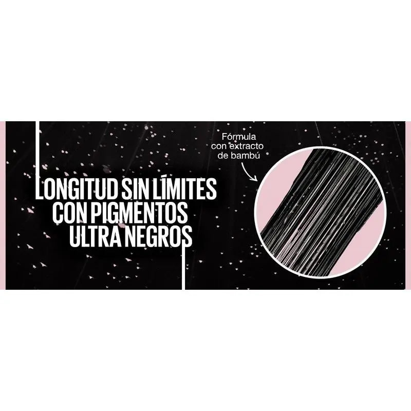 Maybelline New York Lash Sensational Sky High Cosmic: Riasenka, dĺžka a objem, ultra čierna