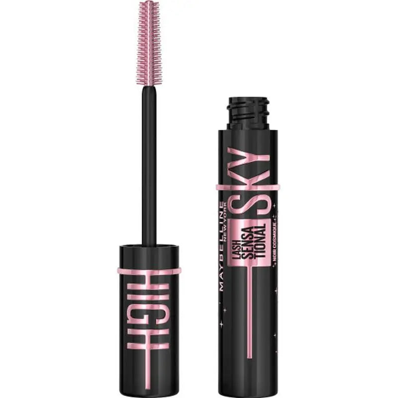 Maybelline New York Lash Sensational Sky High Cosmic: Riasenka, dĺžka a objem, ultra čierna