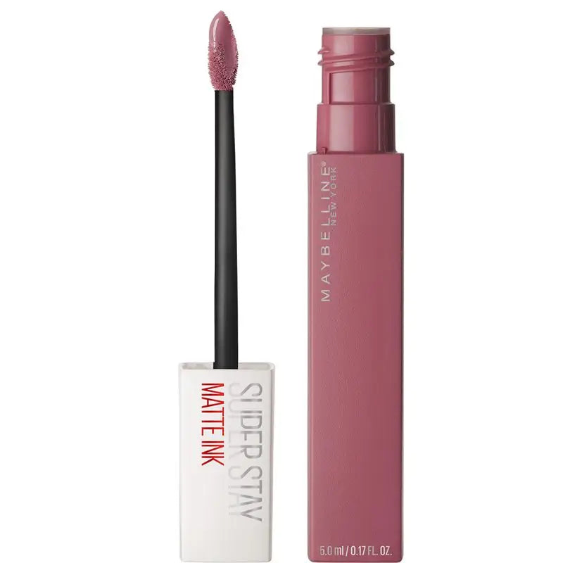 Maybelline New York Superstay Matte Ink – matná rúž s dlhotrvajúcim účinkom, odtieň 15 Lover, farba Nude