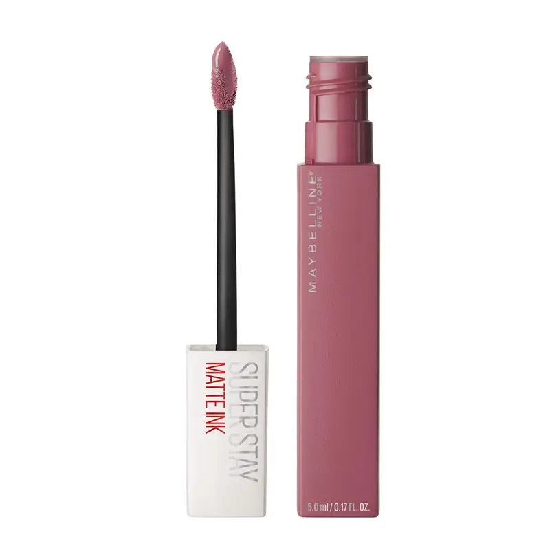 Maybelline New York Superstay Matte Ink – matná rúž s dlhotrvajúcim účinkom, odtieň 15 Lover, farba Nude