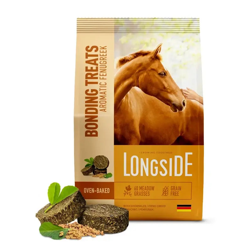 Mealberry Longside Bonding Treats pre kone s pískavicou, 500 g
