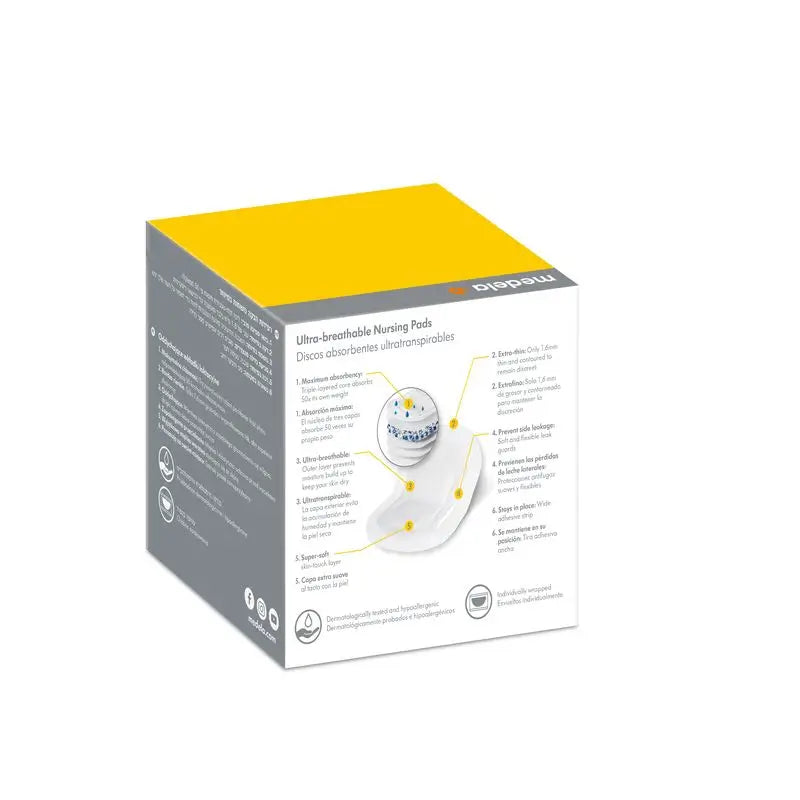 Medela ultrapriepustné absorpčné vložky, 60 ks