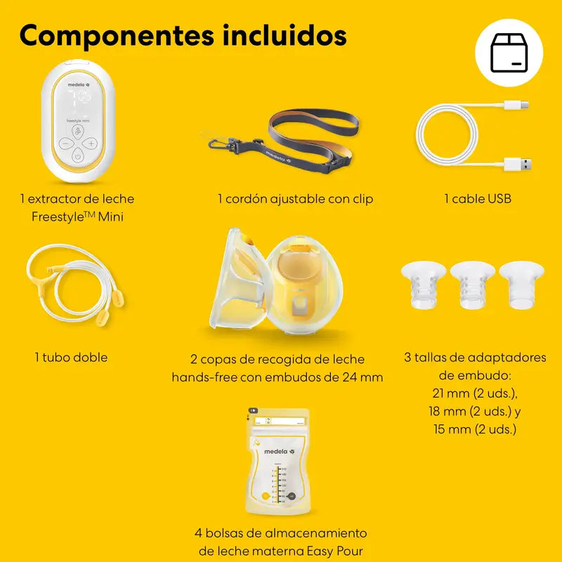 Medela Freestyle Mini Hands Free – elektrická dvojitá odsávačka mlieka
