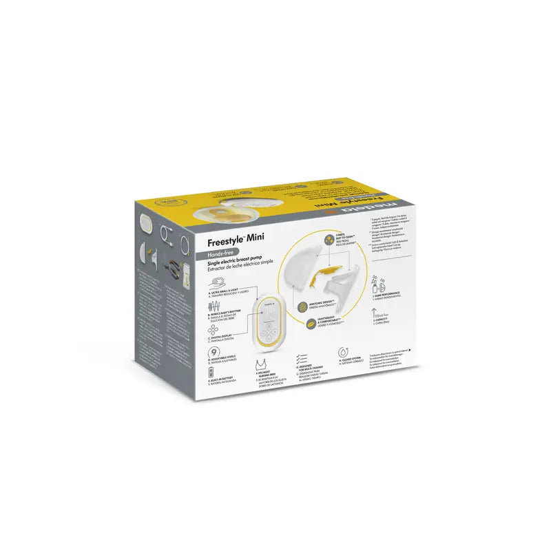 Medela Freestyle Mini Hands Free – elektrická odsávačka mlieka s jedným prsným košíkom