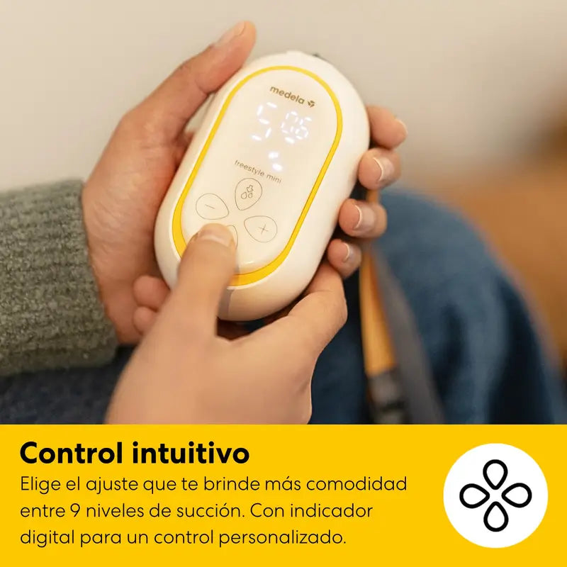 Medela Freestyle Mini Hands Free – elektrická odsávačka mlieka s jedným prsným košíkom