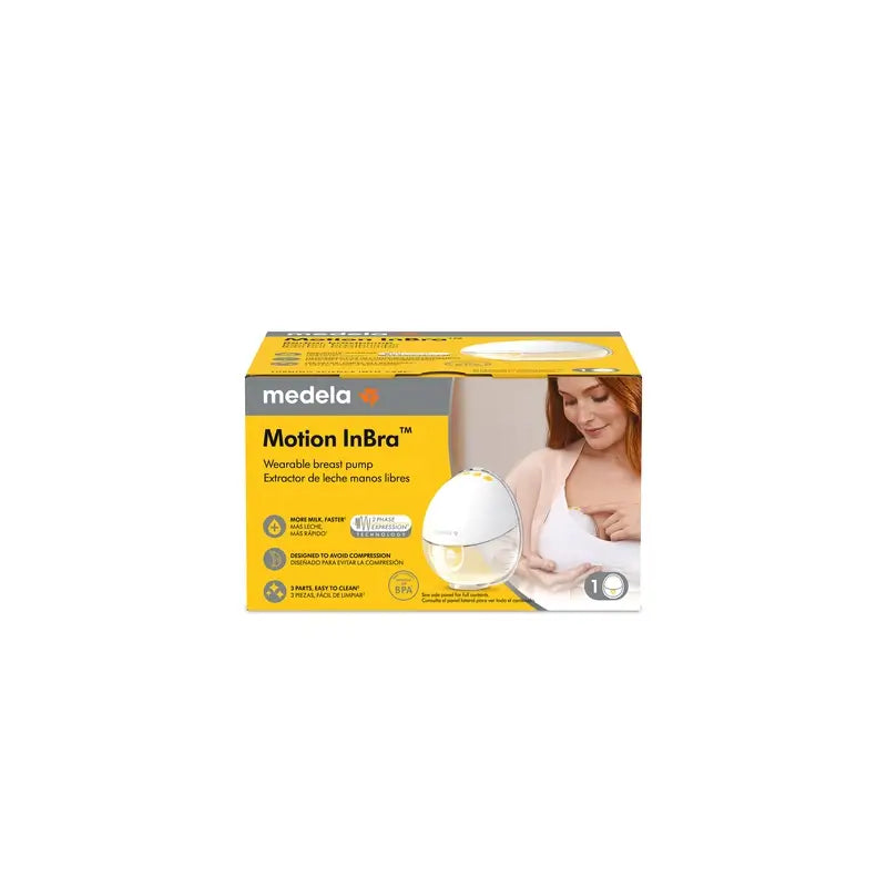 Medela Motion Inbra Simple – bezdrôtová odsávačka mlieka s voľnými rukami