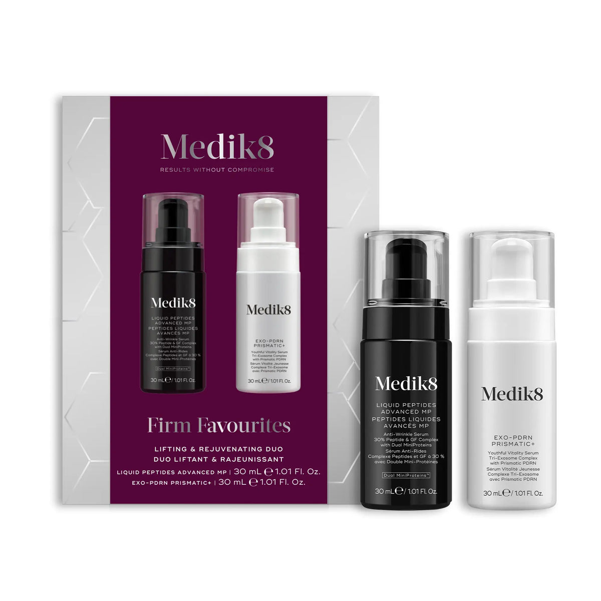 Balíček Medik8 Firm Favourites – peptidy a Exo-PDRN