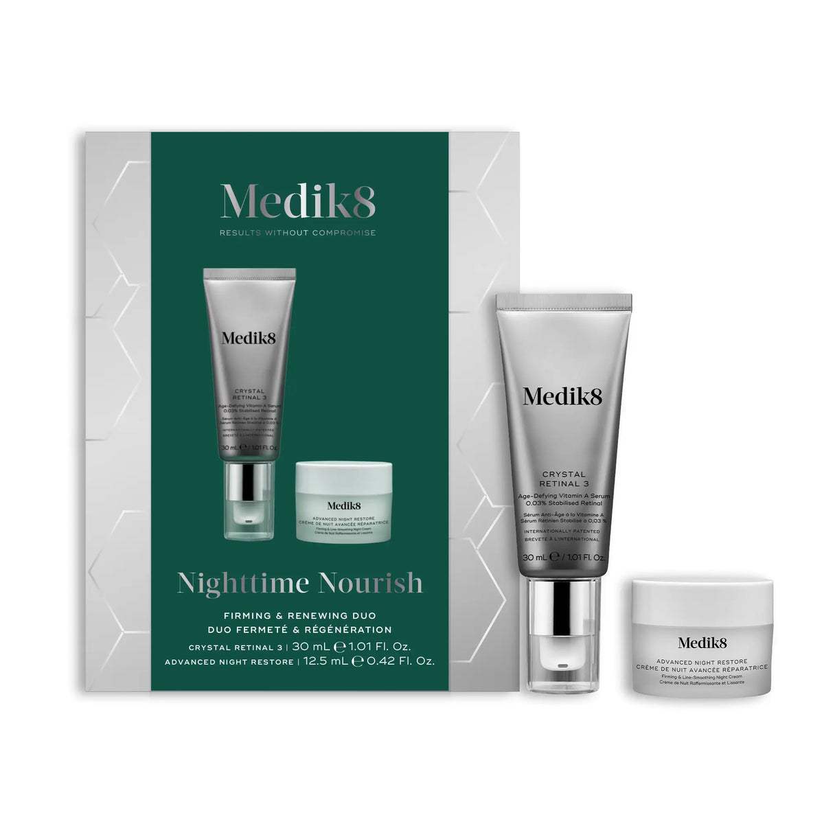 Medik8 Nighttime Nourish Pack Retinal 3 a nočný krém