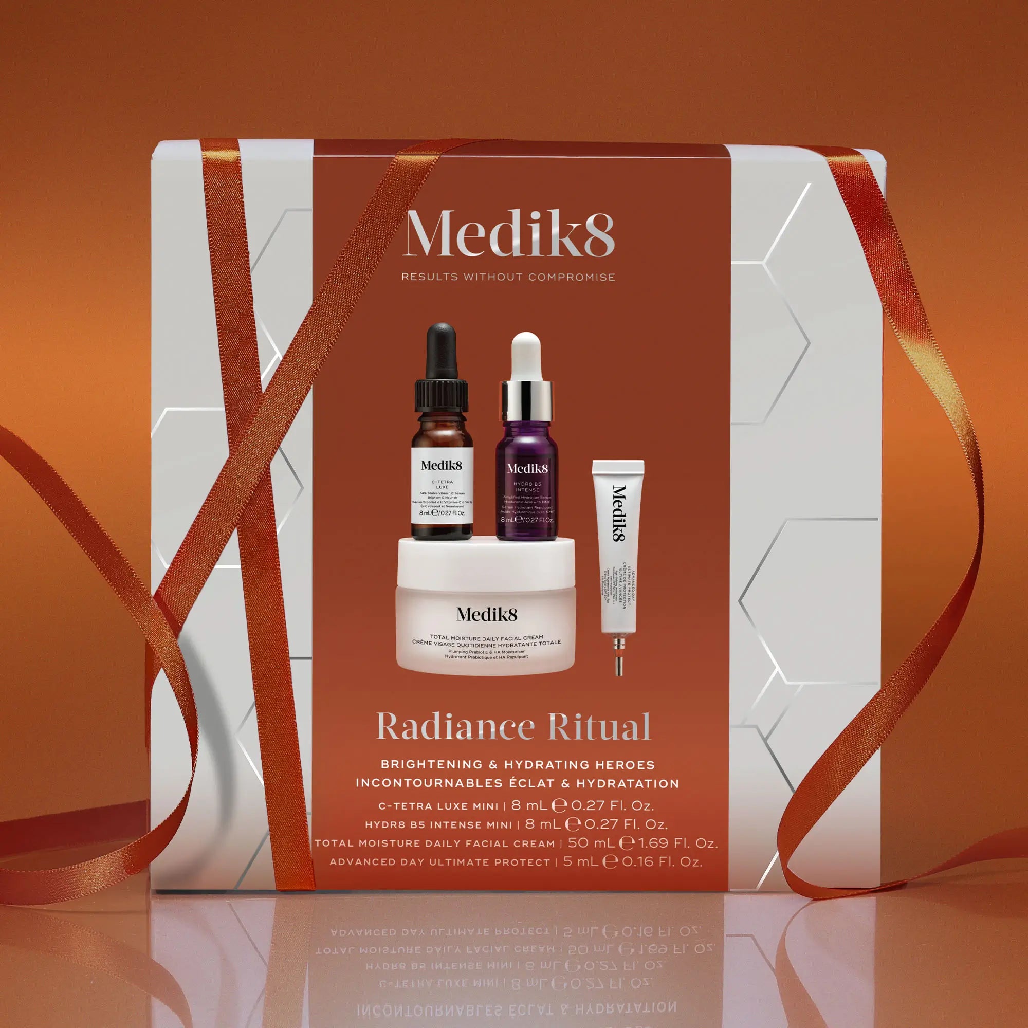 Medik8 Radiance Ritual Pack: vitamín C, hydratácia a SPF