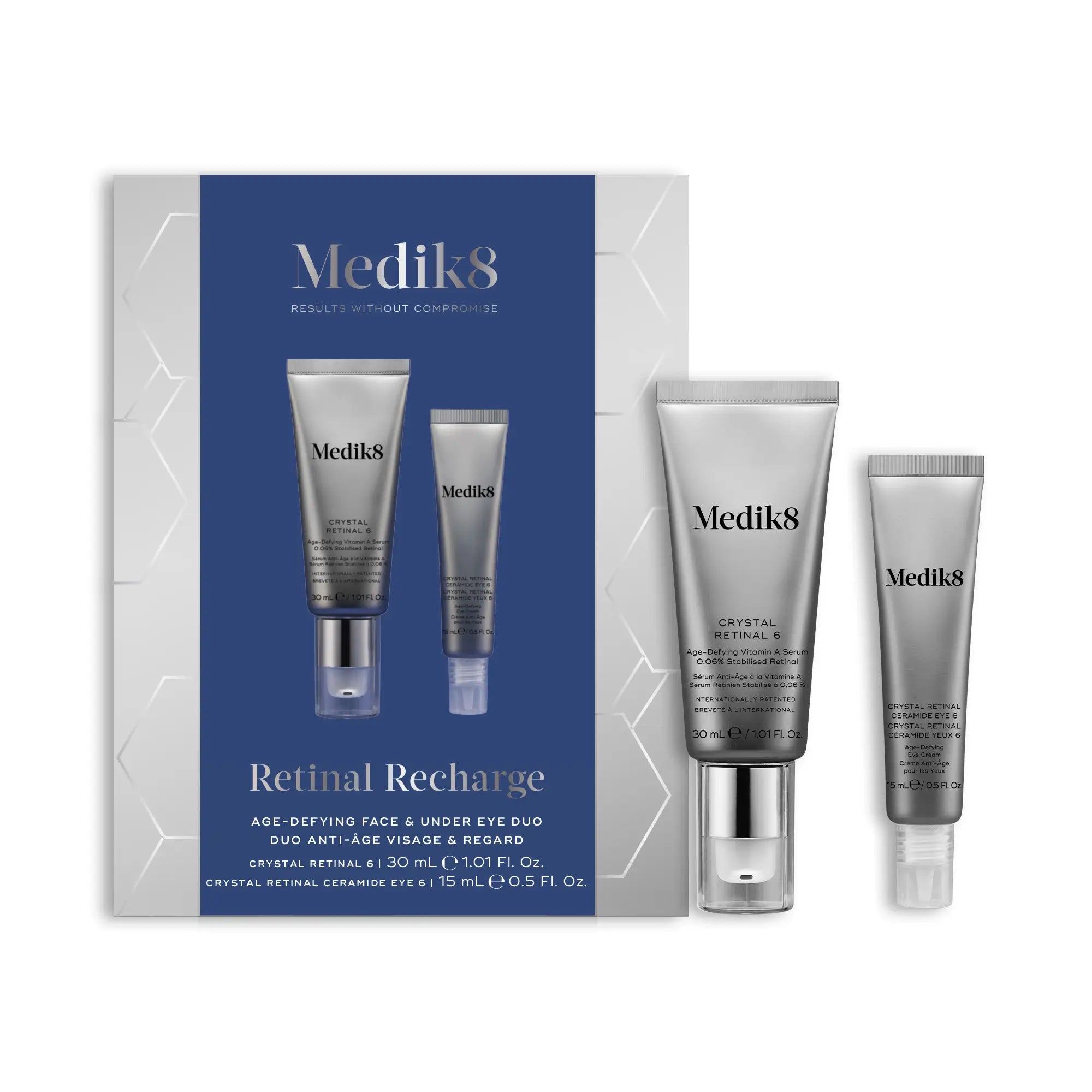 Medik8 Retinal Recharge Pack – Retinal pre tvár a oči