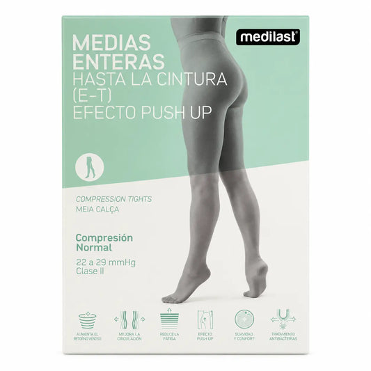 Medilast Panty Normal R/101 T/Med Čierna