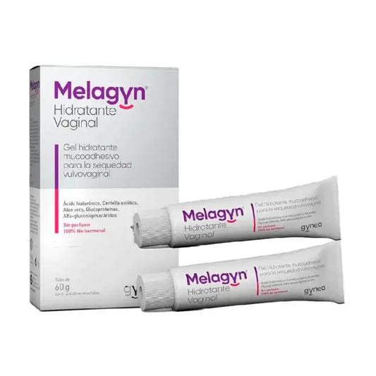 Melagyn hydratačný vaginálny gél, balenie 2 x 60 g