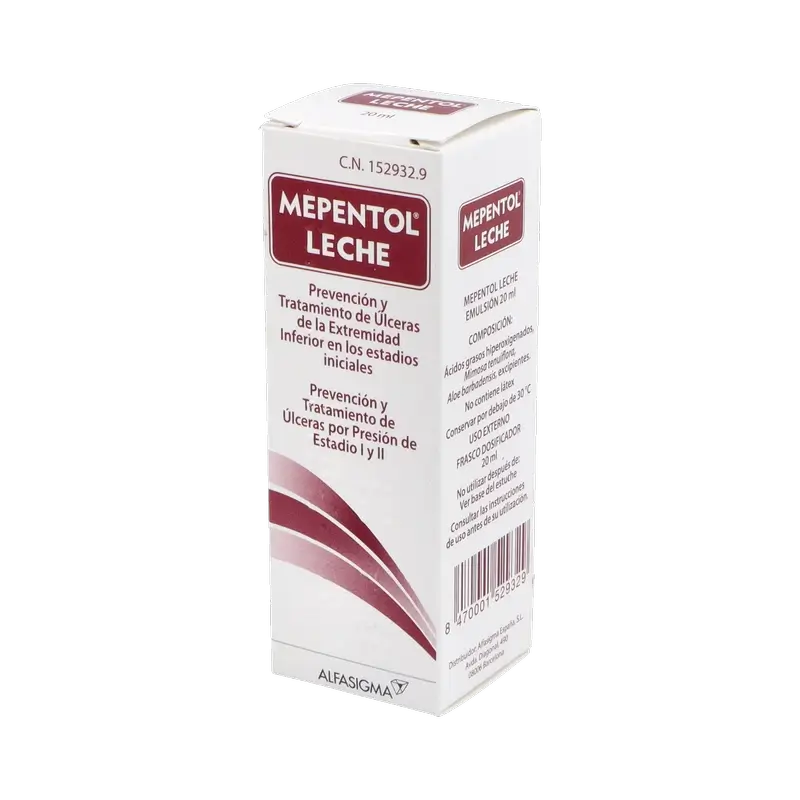Mepentol mliečna emulzia, 2 x 20 ml