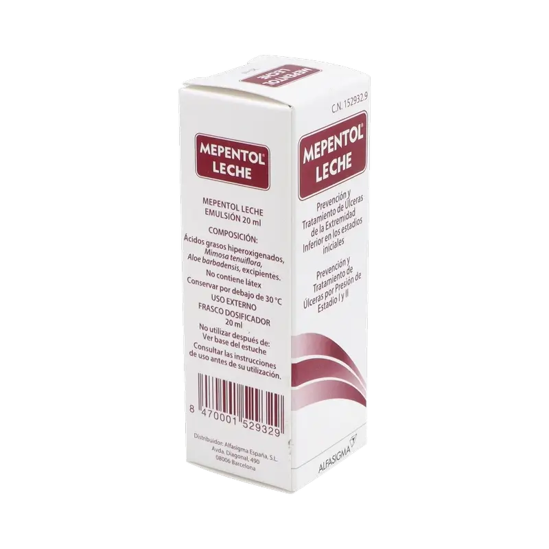 Mepentol mliečna emulzia, 2 x 20 ml