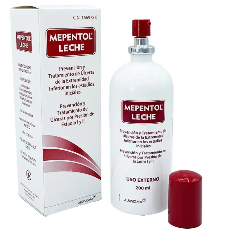 Mepentol mliečna emulzia, 2 x 200 ml